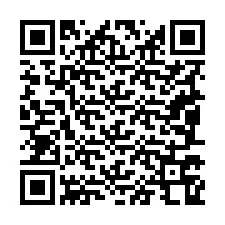 Kode QR untuk nomor Telepon +19087768035