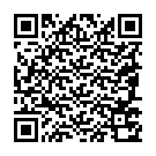 QR kód a telefonszámhoz +19087770708