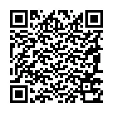 Kod QR dla numeru telefonu +19087770710