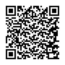 Código QR para número de teléfono +19087770712