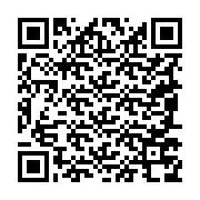 QR код за телефонен номер +19087778384