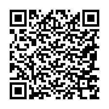 Codice QR per il numero di telefono +19087778385