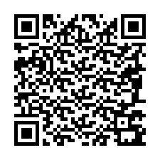 Código QR para número de teléfono +19087791106