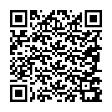 Kode QR untuk nomor Telepon +19087791383