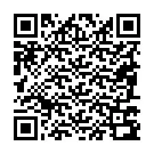 Kode QR untuk nomor Telepon +19087792047