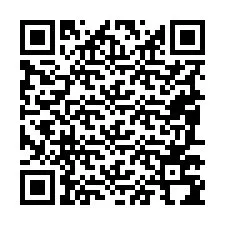 QR kód a telefonszámhoz +19087794757