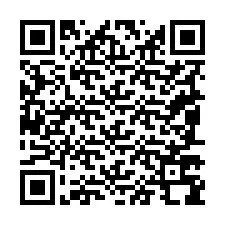 電話番号のQRコード +19087798991