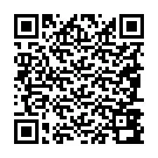 Codice QR per il numero di telefono +19087892992