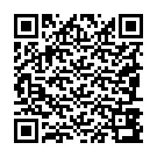 Kode QR untuk nomor Telepon +19087893834