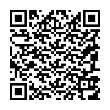 Codice QR per il numero di telefono +19087916101