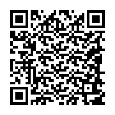 Código QR para número de teléfono +19088607179