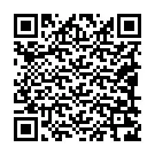 QR kód a telefonszámhoz +19089226339