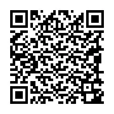 QR-код для номера телефона +19089342190