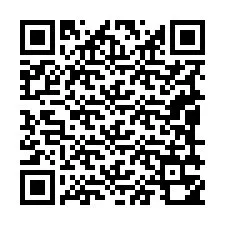 Código QR para número de teléfono +19089350475