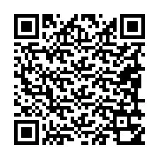 Código QR para número de teléfono +19089350477