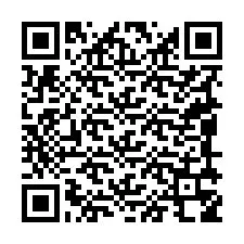 QR kód a telefonszámhoz +19089358044