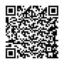 Código QR para número de telefone +19089541458