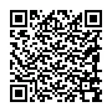 Código QR para número de teléfono +19089798901