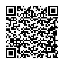 Código QR para número de teléfono +19089829578