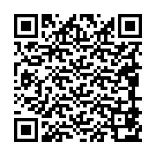 Código QR para número de teléfono +19089872002