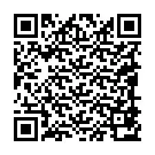 Kode QR untuk nomor Telepon +19089872158