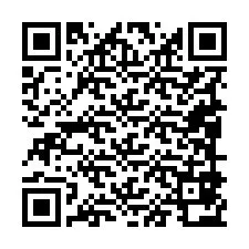 Codice QR per il numero di telefono +19089872877