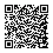 Codice QR per il numero di telefono +19089872878