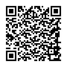 Kode QR untuk nomor Telepon +19089872881