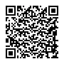 Codice QR per il numero di telefono +19089874245