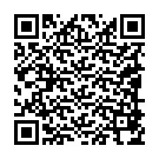 QR kód a telefonszámhoz +19089874278