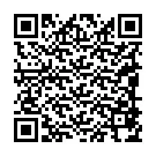 Kode QR untuk nomor Telepon +19089874360