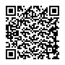 Código QR para número de teléfono +19089874422