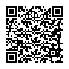 Código QR para número de telefone +19089874427