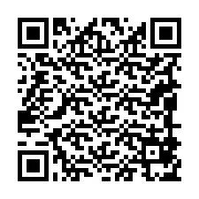 Código QR para número de telefone +19089875415