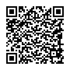 Kode QR untuk nomor Telepon +19089875418