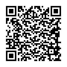 Código QR para número de telefone +19089875423