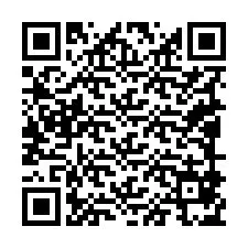 QR kód a telefonszámhoz +19089875429