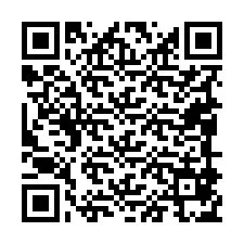 Kode QR untuk nomor Telepon +19089875447