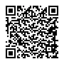 Kode QR untuk nomor Telepon +19089875887