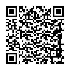 QR kód a telefonszámhoz +19089875919