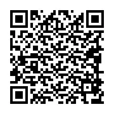 Código QR para número de teléfono +19089876623