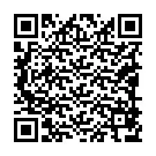 QR-код для номера телефона +19089876629