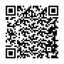 Codice QR per il numero di telefono +19089876787