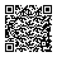 Codice QR per il numero di telefono +19089877549