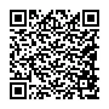 Código QR para número de teléfono +19089877779