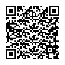 Código QR para número de teléfono +19089878418