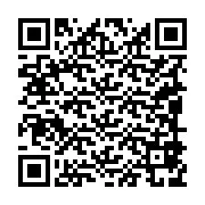 Kode QR untuk nomor Telepon +19089879874