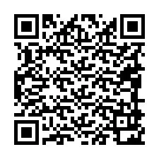 Codice QR per il numero di telefono +19089922203