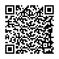 Codice QR per il numero di telefono +19089923278