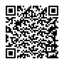 QR-code voor telefoonnummer +19089923929